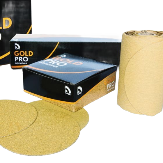 USC® Gold Pro® Abrasive Sheet Roll, 2-3/4" x 25 yd - USC Gold Pro Sandpaper